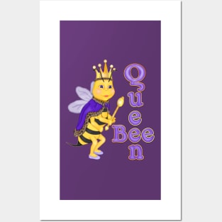 Funny Queen Bee Attitude Posters and Art